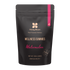 Black pouch packaging of Honey Bloom Level 4 Wellness Gummies, featuring the words &