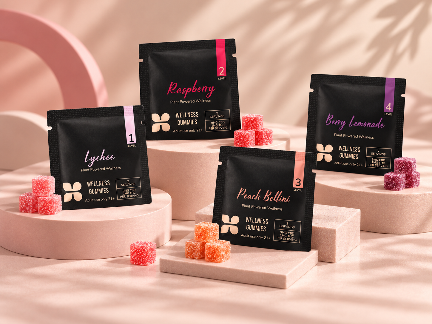 Honey Bloom Discovery Sizes