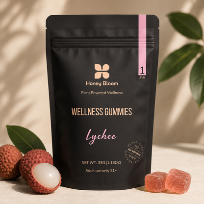 Level 1 Gummies | 1mg THC + 9mg CBD | Light Effect | Calm | Grounded