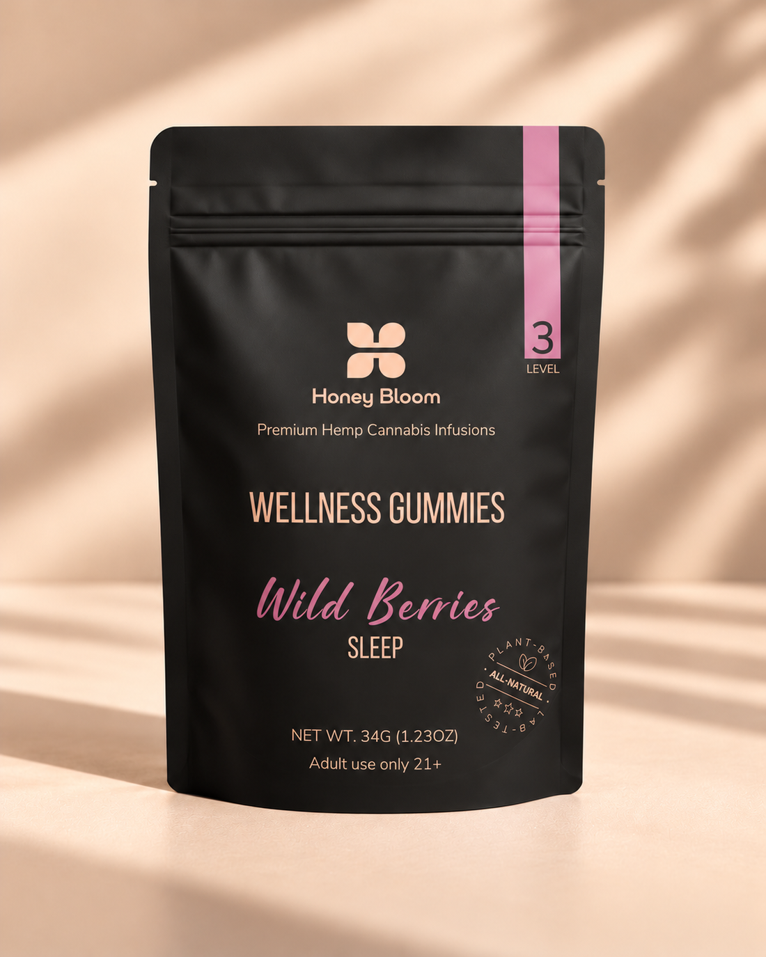 Level 3 Sleep Gummies — Wild Berries